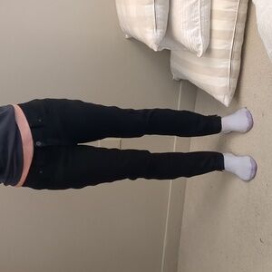 Free people black denim jeans